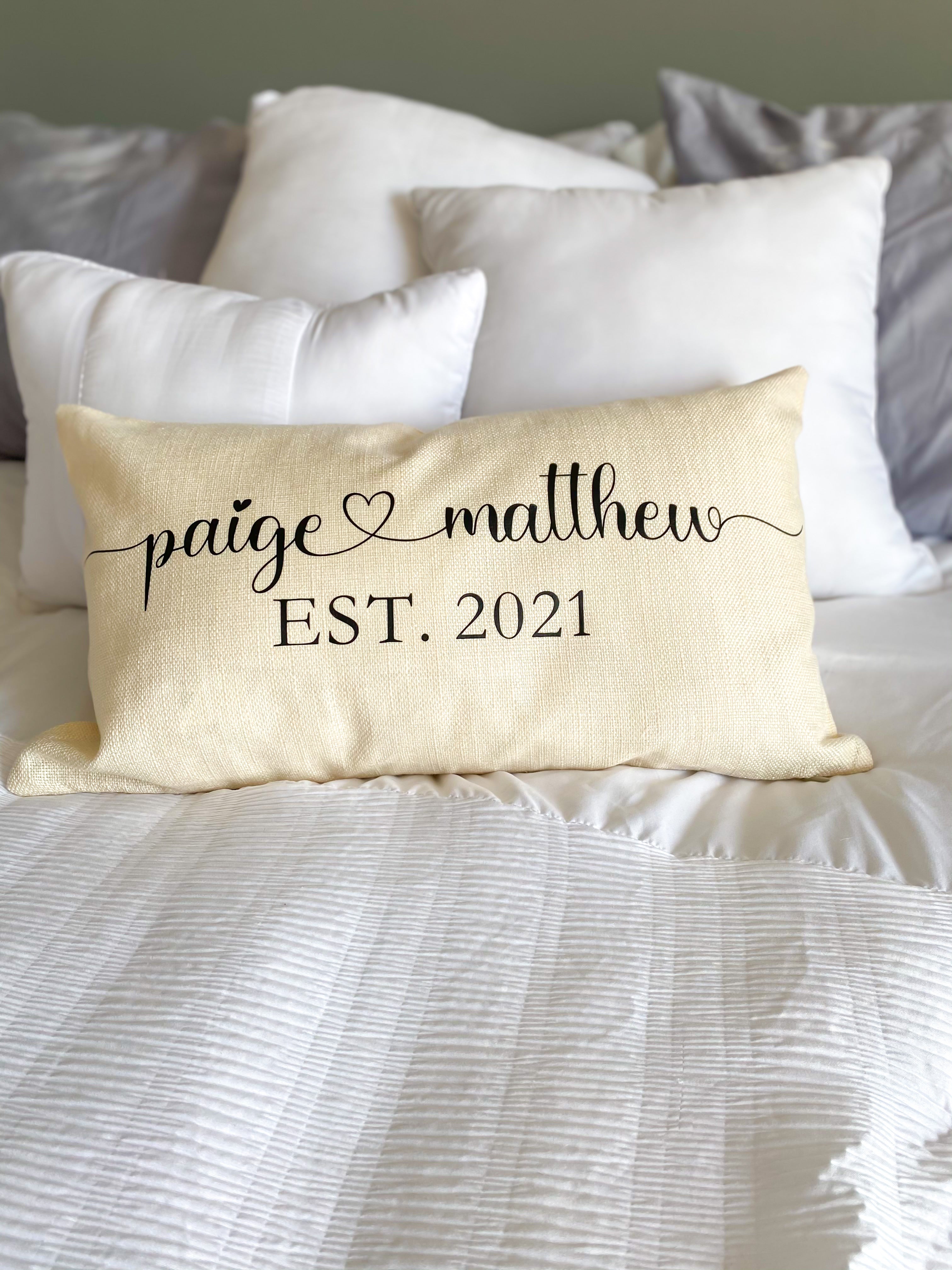 Personalized Pillow Covers